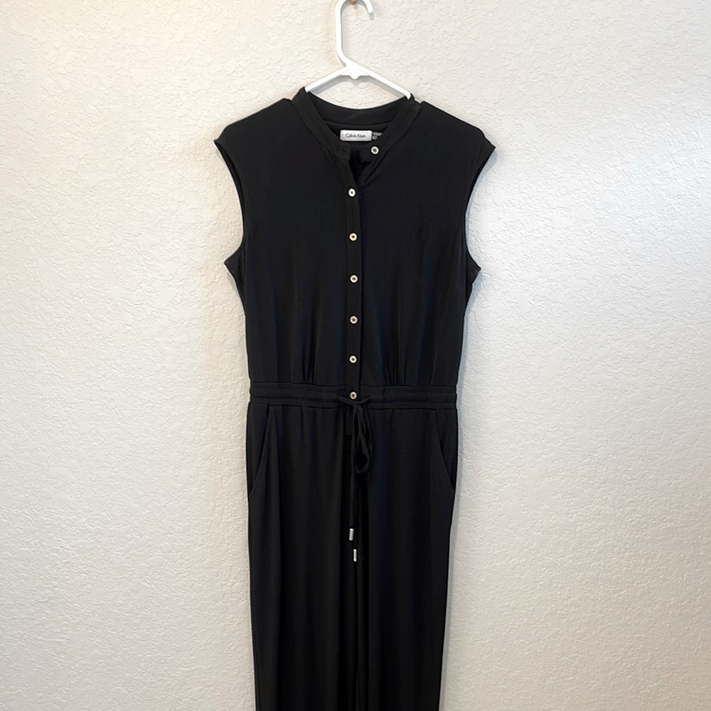 Calvin Klein black jumpsuit